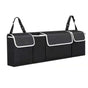 Backseat Trunk Organizer for Car - Durable Trunk Hanging Storage Bag with 4 Large Storage Pocket & 3 V1192-AZ-W-3084