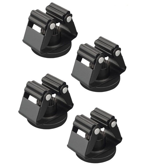 Magnetic Broom Holder,4PCS Anti-Slip Magnetic Mount Storage Broom Holders with Rubber Grippers,11lbs Heavy V1192-AZ-W-3087