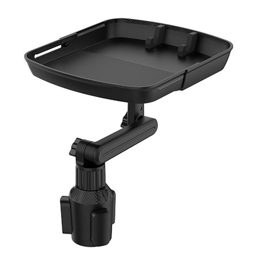 Larger Cup Holder Tray, Car Food Tray for Eating, Detachable 3 in 1 Car Cup Holder Expander and 360 degrees V1192-AZ-W-3088