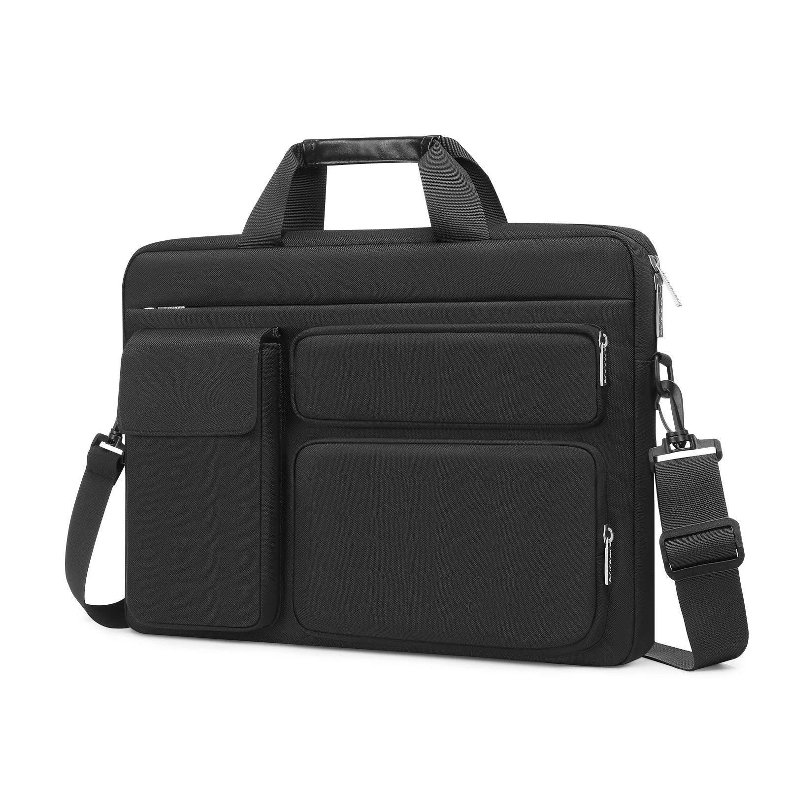 Protective Laptop Case 13 inch Laptop Sleeve, Open Bag with 2 Raised&1 Flapover&1 Handle&Belt, Laptop Case V1192-AZ-W-3095