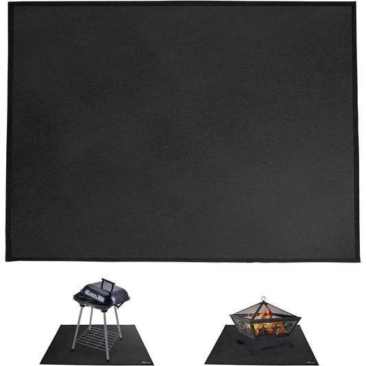 39*72 inches Under Grill Mat for Outdoor Grill,Fireproof Grill Pad for Fire Pit,Indoor Fireplace Mat Fire Pit V1192-AZ-W-3103