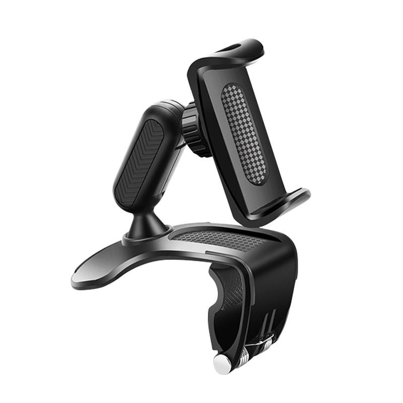 1 PC Car Dashboard Cell Phone Holder,Rotation Dashboard Phone Holder, Multifunctional Sun Visor Rearview V1192-AZ-W-3111