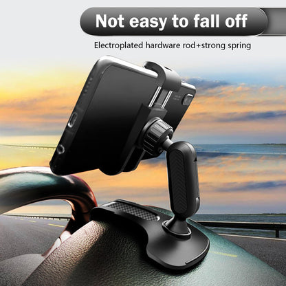 1 PC Car Dashboard Cell Phone Holder,Rotation Dashboard Phone Holder, Multifunctional Sun Visor Rearview V1192-AZ-W-3111