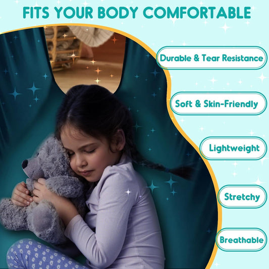 Therapy Swing for Kids with Special Needs (Hardware Included) Snuggle Swing Cuddle Indoor Outdoor Adjustable V1192-AZ-W-3115
