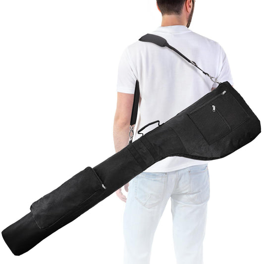 Big Teeth Golf Sunday Bag, Small Golf Bag Lightweight, Golf Bag for A Few Clubs Driving Range, Practice with V1192-AZ-W-3127