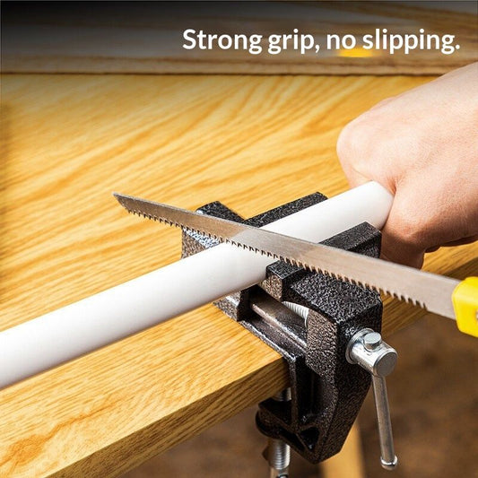 Mini Table Clamp, Small Bench Vice, New upgraded cast iron manufacturing Jewelers Hobby Clamps Craft Repair V1192-AZ-W-3132
