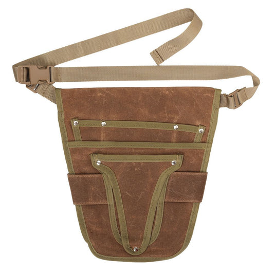 Handy Garden Tool Belt, with Multiple Pocket Heavy Duty Small Tool Belt Pouch Outdoor Gardening Tools Waist V1192-AZ-W-3135