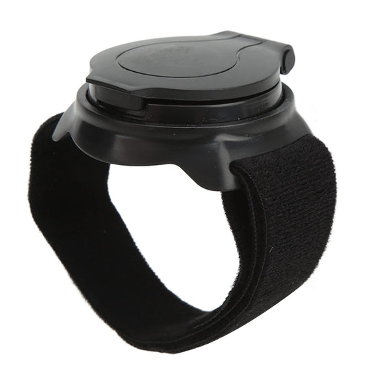 Cycling Rear View Mirror, Mirror Nylon Wrist Arm Strap Convex Design 5Cm Diameter Rearview Mirror Cycling V1192-AZ-W-3136