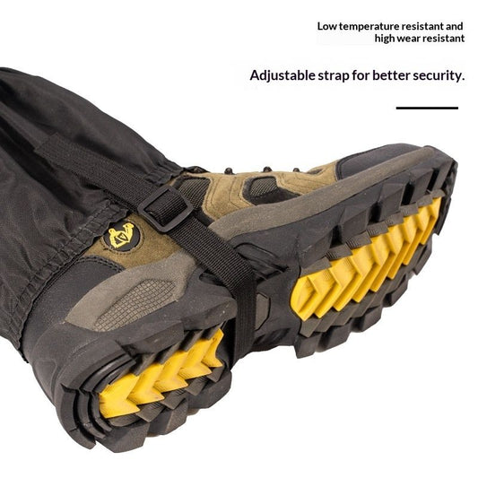 Waterproof Leg Gaiters Boot Shoe Cover Nylon Snow Proof Hiking Leggings For Men & Women Hiking, Skiing, V1192-AZ-W-3144