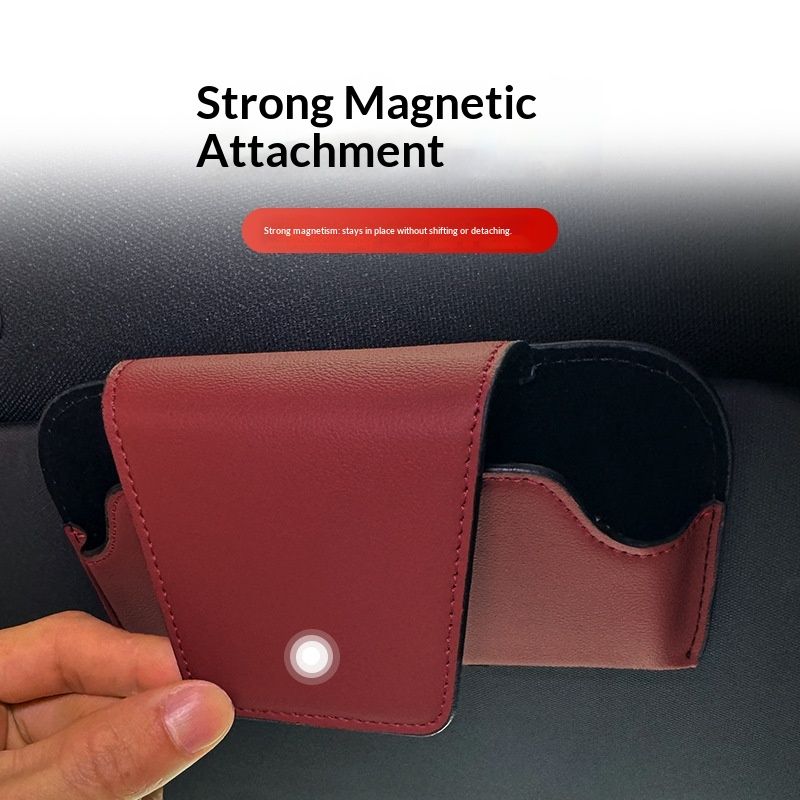 Magnetic car sun visor, sunglasses holder, car sun visor, sunglasses clip, General Motors interior V1192-AZ-W-3151