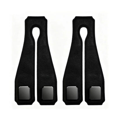 2 Pack Car Seat Back Storage Hooks - Headrest Hooks for Purses and Bags, Universal Hidden Multifunctional V1192-AZ-W-3152
