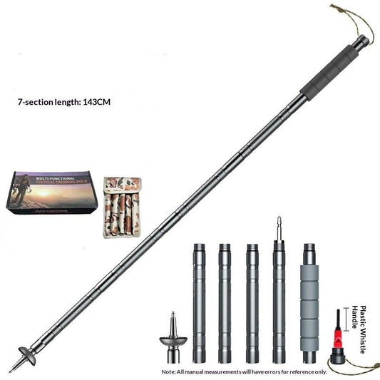 Hiking Pole Detachable Lightweight for Hiking Stick Walking Pole for Man Women Hiking Stick Walking Staff - V1192-AZ-W-3156