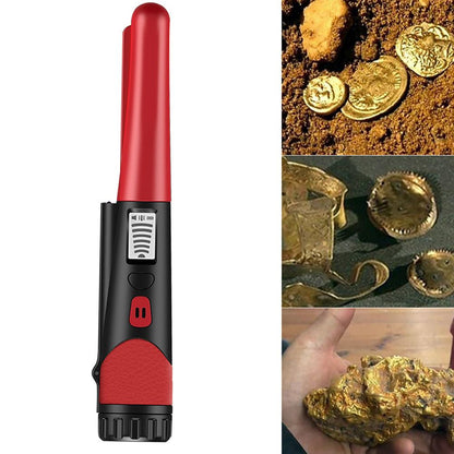 Metal Detector Pinpointer for Adults & Kids Fully Waterproof Underwater Metal Detector Wand Handheld Pin V1192-AZ-W-3158