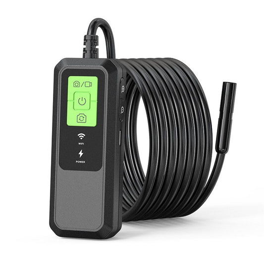 Endoscope Camera with Light: Dual-Lens Inspection Borescope Camera for Sewer - 16.4ft Waterproof Industrial V1192-AZ-W-3163