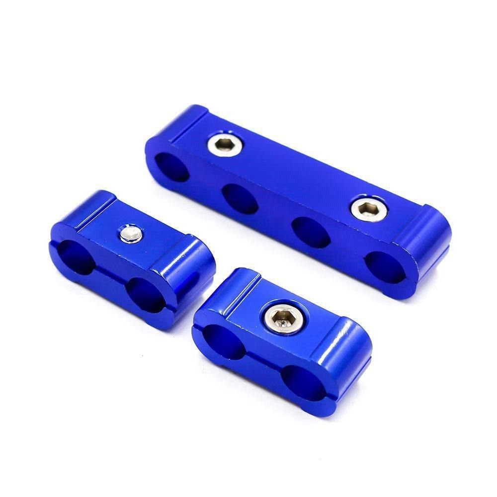 12pcs Blue Spark Plug Wire Separator Divider 8mm 9mm 10mm For Racing Car (blue)Fixed and Organized The Engine V1192-AZ-W-3170