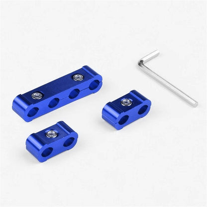12pcs Blue Spark Plug Wire Separator Divider 8mm 9mm 10mm For Racing Car (blue)Fixed and Organized The Engine V1192-AZ-W-3170