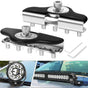 Led Light Bar Mounting Brackets 2pcs Universal Hood Led Work Light led Pods Mount Bracket Clamp Holder for V1192-AZ-W-3176