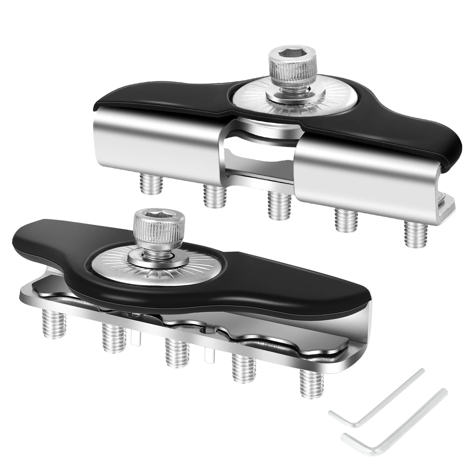 Led Light Bar Mounting Brackets 2pcs Universal Hood Led Work Light led Pods Mount Bracket Clamp Holder for V1192-AZ-W-3176