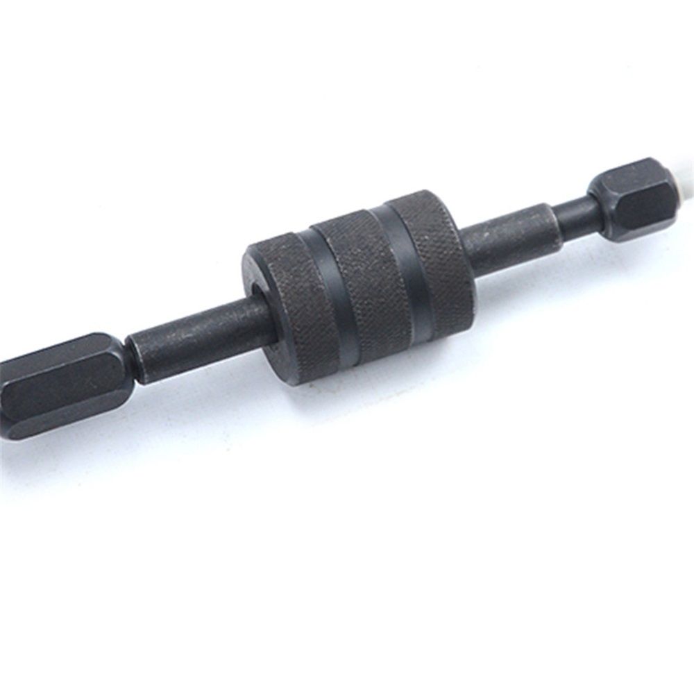 Diesel Injector Puller Tool with Slide Hammer, Common Rail Injector Remover w/ M8, M12, M14 Thread Adapter V1192-AZ-W-3179