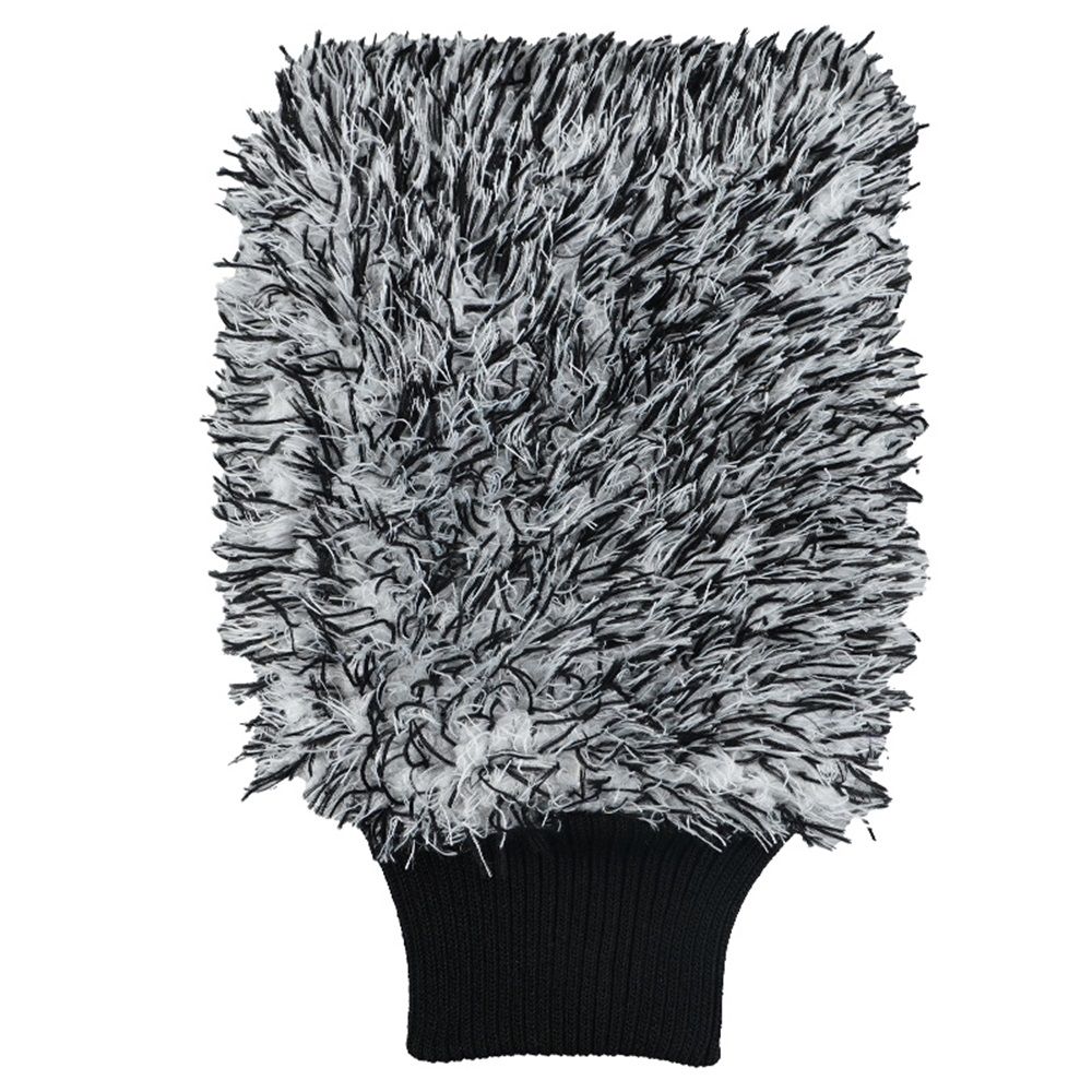 Blend Microfiber, Foam Padding, Scratch-Free, Lint-Free, Great for Rinseless Washing, Blue + Black (2-Pack) V1192-AZ-W-3185
