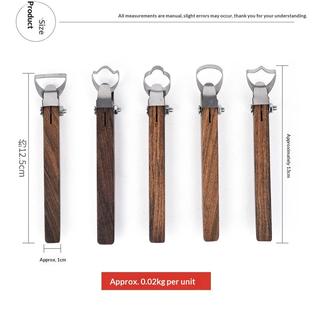 Pottery Handle Making Tool Sculpture Scraper Pottery Carving Tool Pottery Cup Handle Shape Tool for Tea Cup V1192-AZ-W-3189