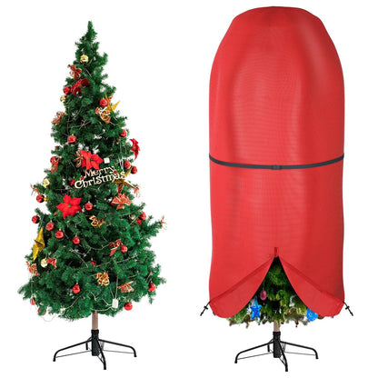 Upright Christmas Tree Storage Bag,Oxford Fabric Tear Resistant Adjustable Christmas Tree Storage Bag for 9 V1192-AZ-W-3209