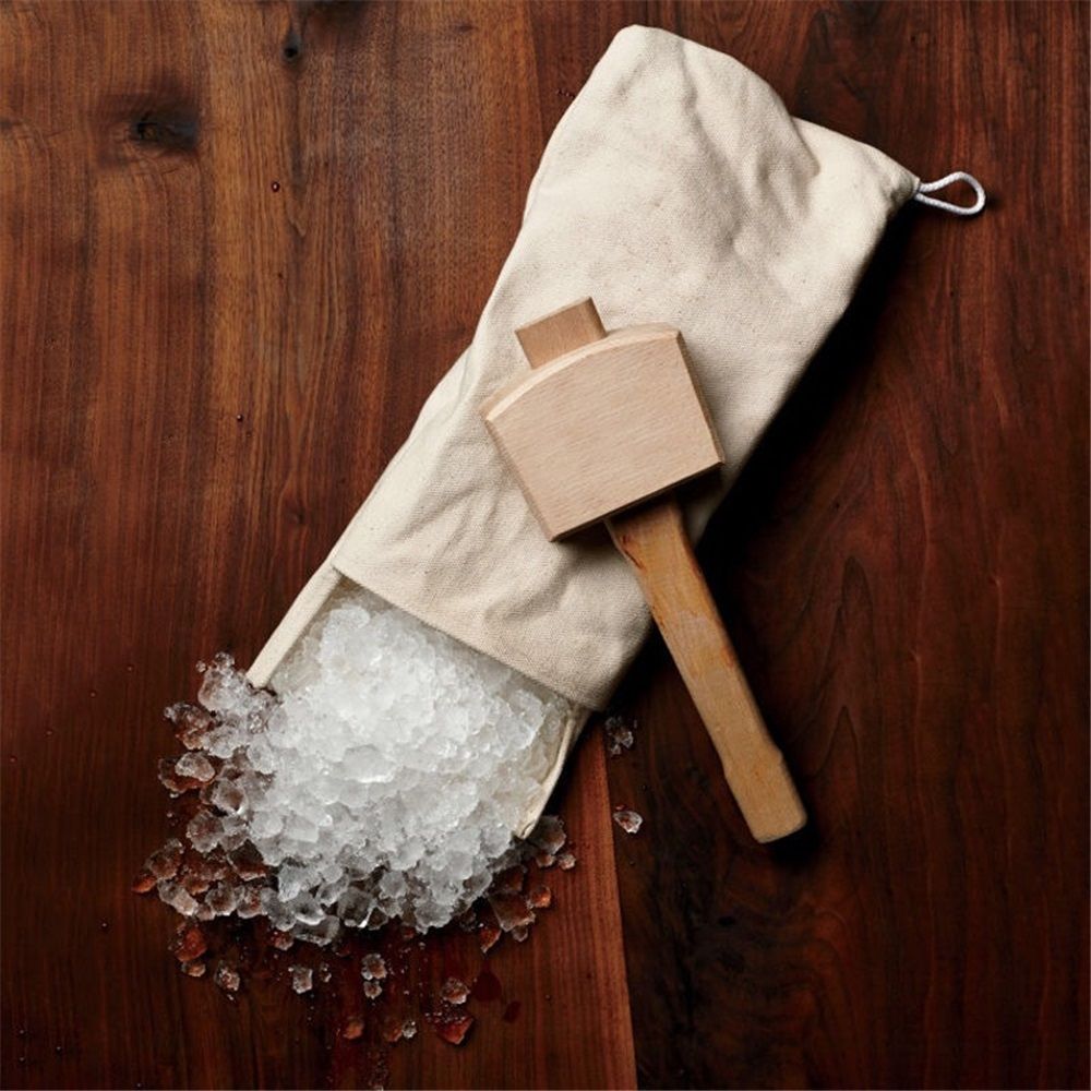 Ice Bag and Mallet, Manual Ice Crusher, Ice Crushers for Home Use, Bartender Kit & Bar Tools Kitchen Accessory V1192-AZ-W-3219