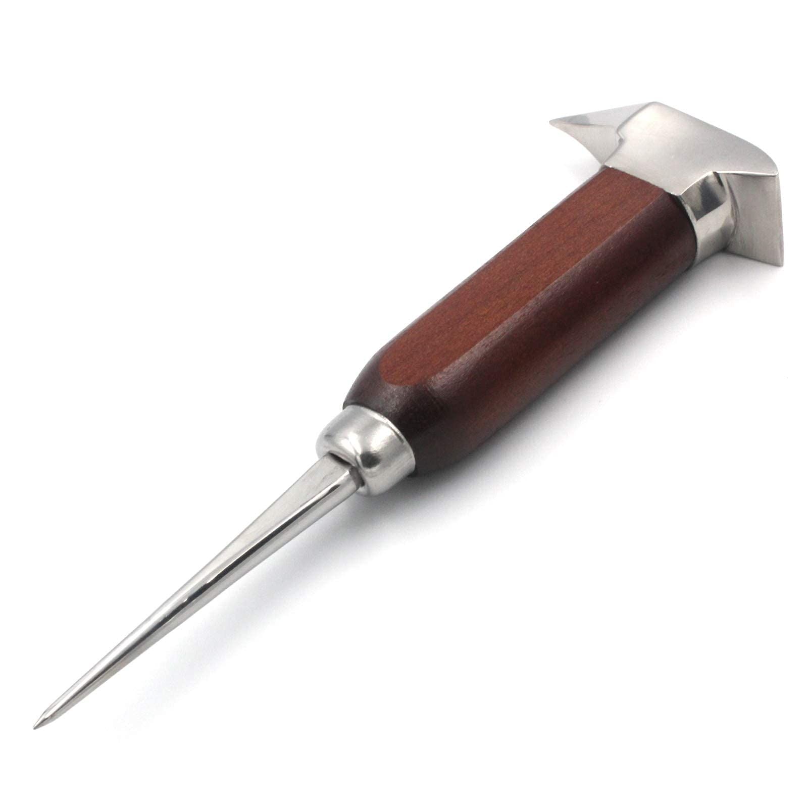 Ice Pick Stainless Steel, Ice Picks for Breaking Ice, Ice Pick with Wood Handle, Ice Picks for Kitchen, Bars, V1192-AZ-W-3221