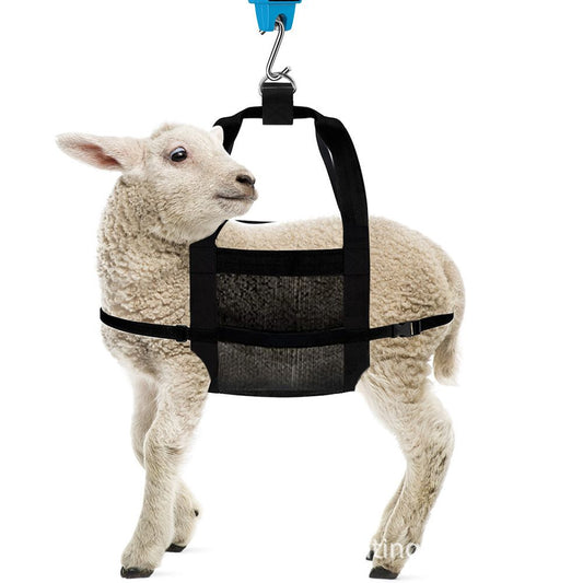 Calf Sling for Weighing Animals - Adjustable Straps - Animal Carrier Sling - Baby Scales bag for Calves, V1192-AZ-W-3236