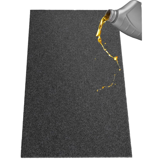 Oil Spill Mat (36" x 59"), Garage Floor Mat, Absorbent Oil Pad, Premium Maintenance Mat, Waterproof, Protect V1192-AZ-W-3242