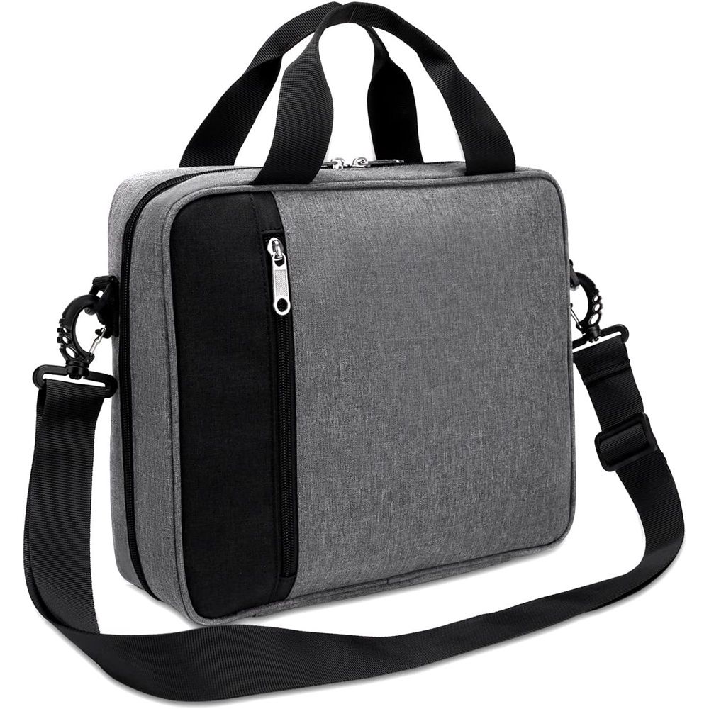 Bible Cover for Men Women, Zippered Bible Carrying Case Bible Protective Bag with Handle and Adjustable V1192-AZ-W-3245