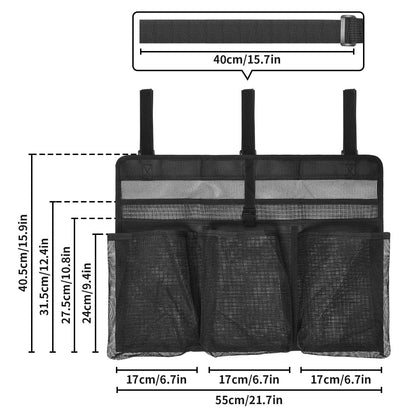 Camping Dish Drying Bag Collapsible Dish Drying Rack, Portable Mesh Dinnerware Drainer Organizer for RV V1192-AZ-W-3246