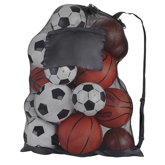 Drawstring Ball Bag - Organize, Store, and Transport Your Sports Basketball, Volleyball, Baseball, Swimming V1192-AZ-W-3255