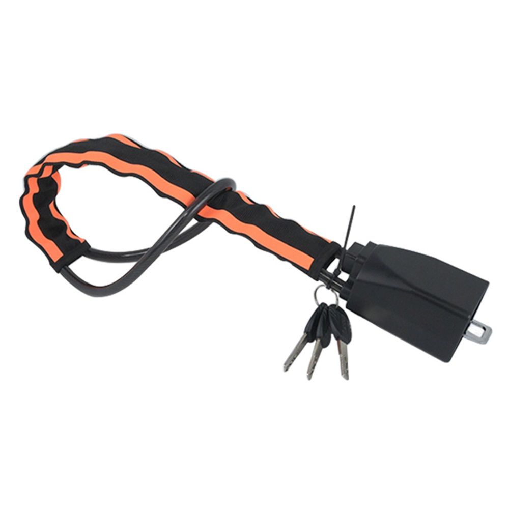 Car Steering Wheel & Seat Belt Lock - Universal Anti-Theft Device for Vehicles, SUVs, Golf Carts | Compact & V1192-AZ-W-3263