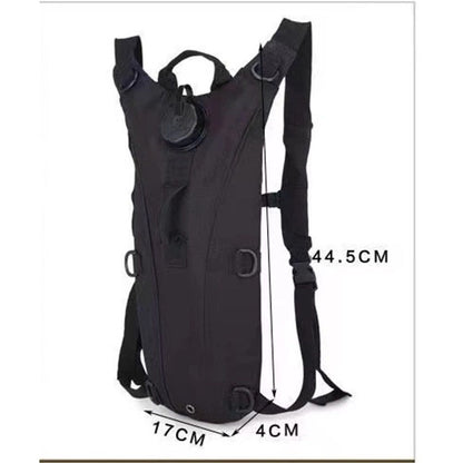 Water Hydration Pack Military 3L Water Bladder Carrier Backpack Leakproof for Running Jogging Cycling Hiking V1192-AZ-W-3271