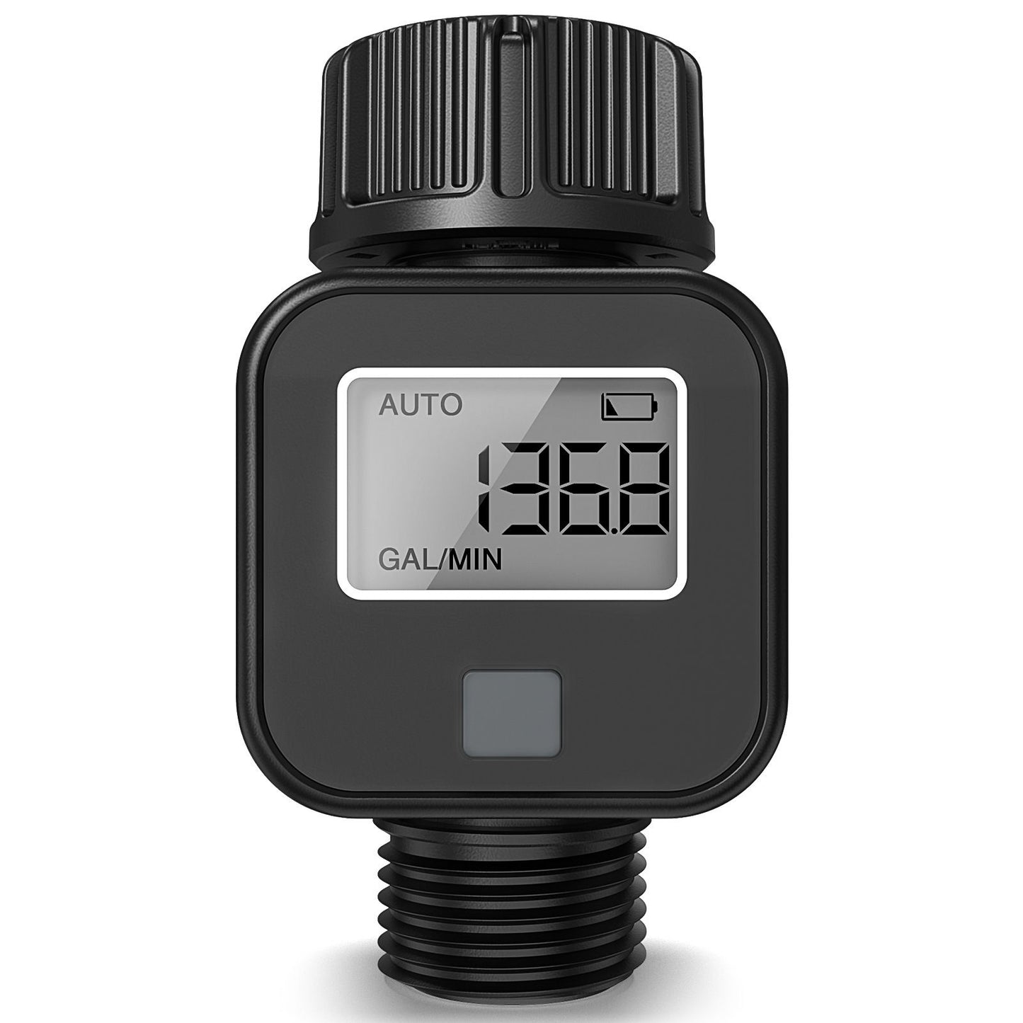 Digital Water Flows Meter for Outdoor Garden Hose Watering Irrigation Measuring Consumption Water V1192-AZ-W-3276
