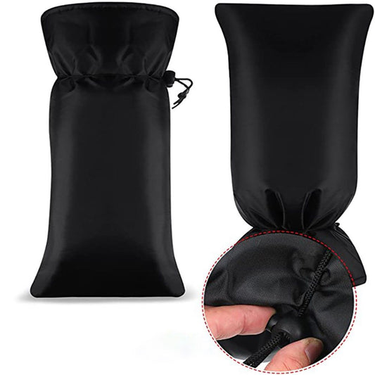Outdoor Faucet Cover Socks for Winter Freeze Protection, 51*20cm W Large Faucet Covers for Outside, Reusable V1192-AZ-W-3281