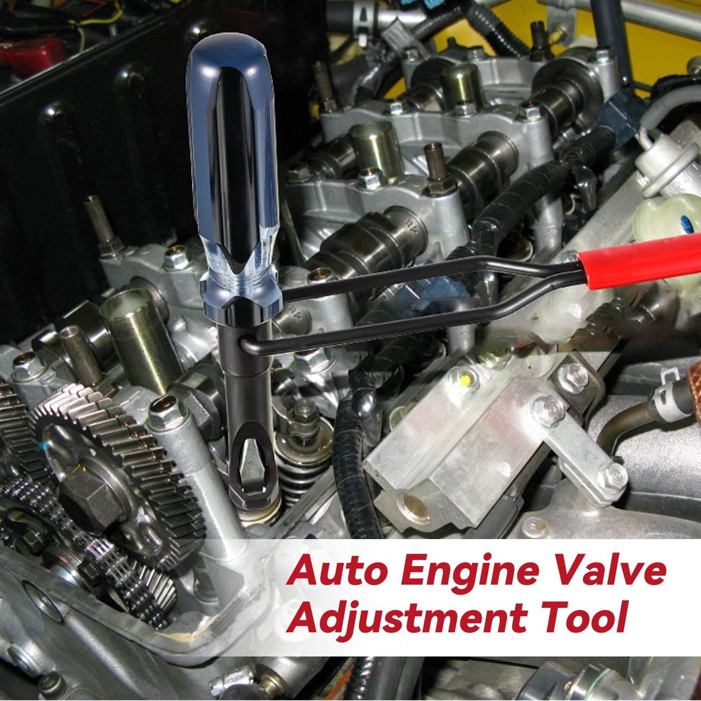 10mm locking nut valve adjustment tool, slotted valve adjustment bolt, automotive engine valve grinding guide V1192-AZ-W-3288