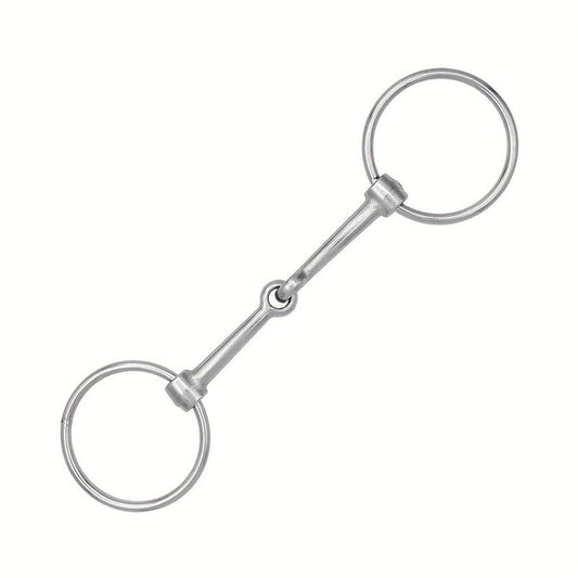 Ring Hollow Jointed Mouth for Equestrian Supplies Enhanced Control and Comfort, Jointed Chewing Mouth Roller, V1192-AZ-W-3290
