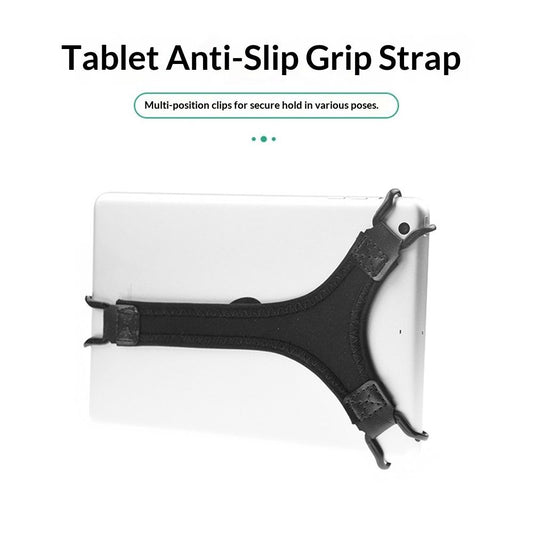 Security Hand Strap Holder Finger Grip for Tablets -Non Slip Hands Supports for Reading Works Travels 8-8.5 V1192-AZ-W-3292