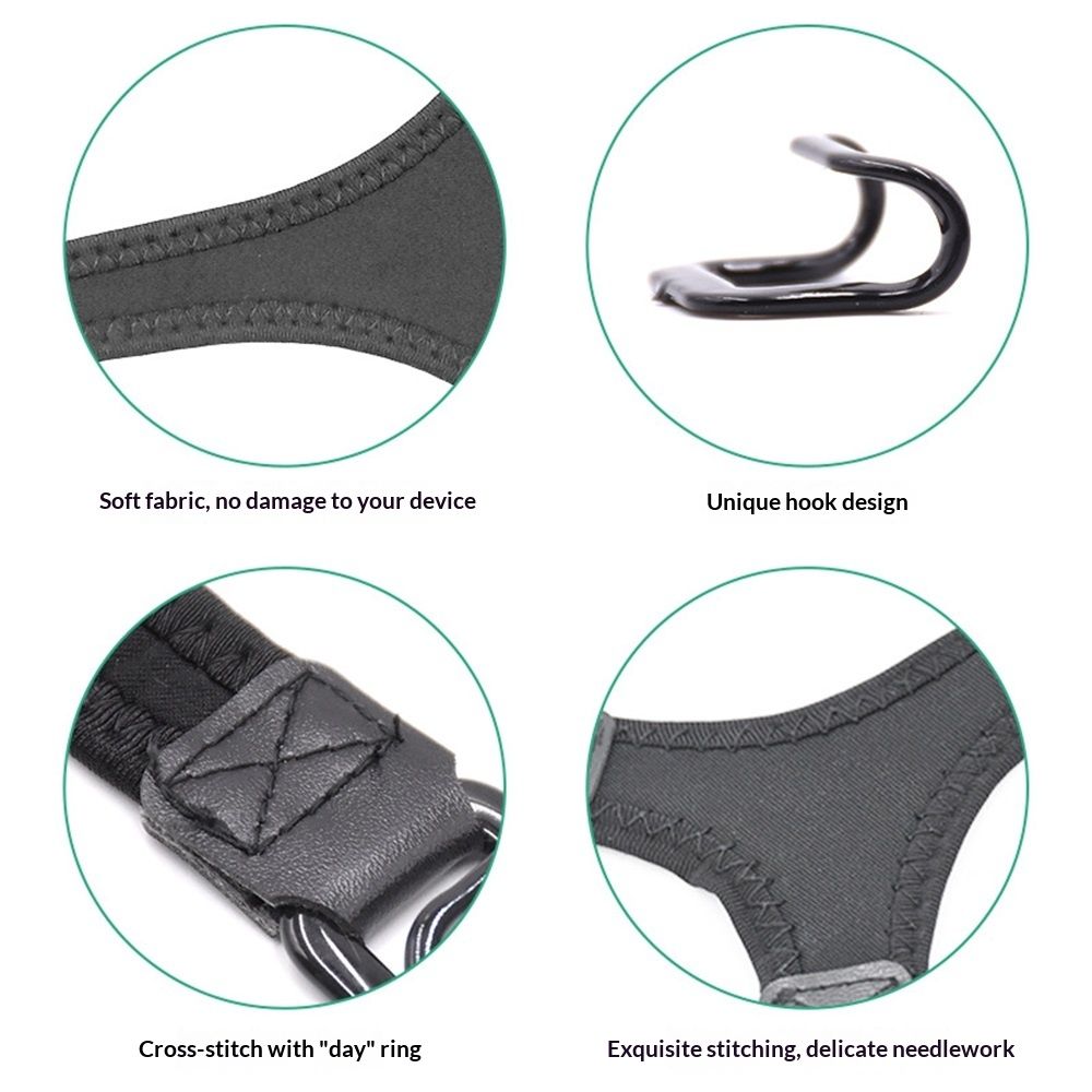 Security Hand Strap Holder Finger Grip for Tablets -Non Slip Hands Supports for Reading Works Travels 8-8.5 V1192-AZ-W-3292