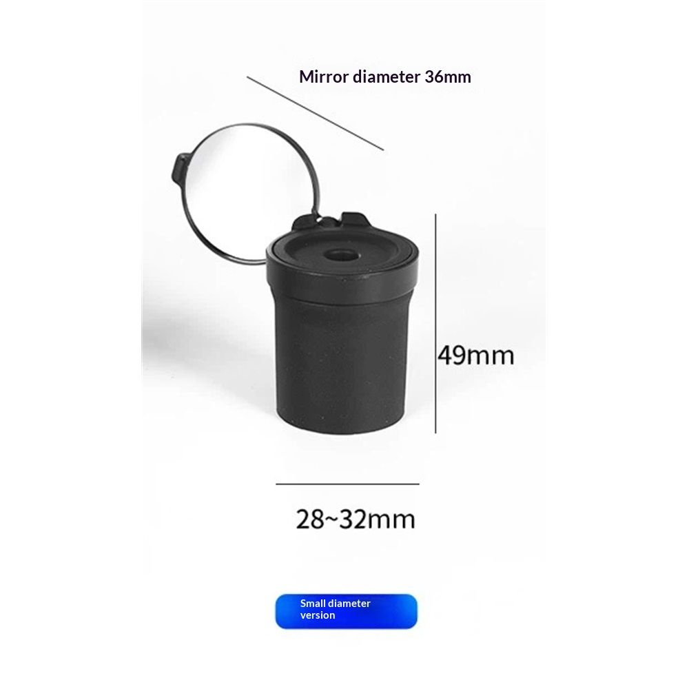 2 Pcs Bicycle Mirror for Handlebars - Mini Rear View, Foldable, 360 Rotatable Universal Mirror for Road Bike V1192-AZ-W-3297