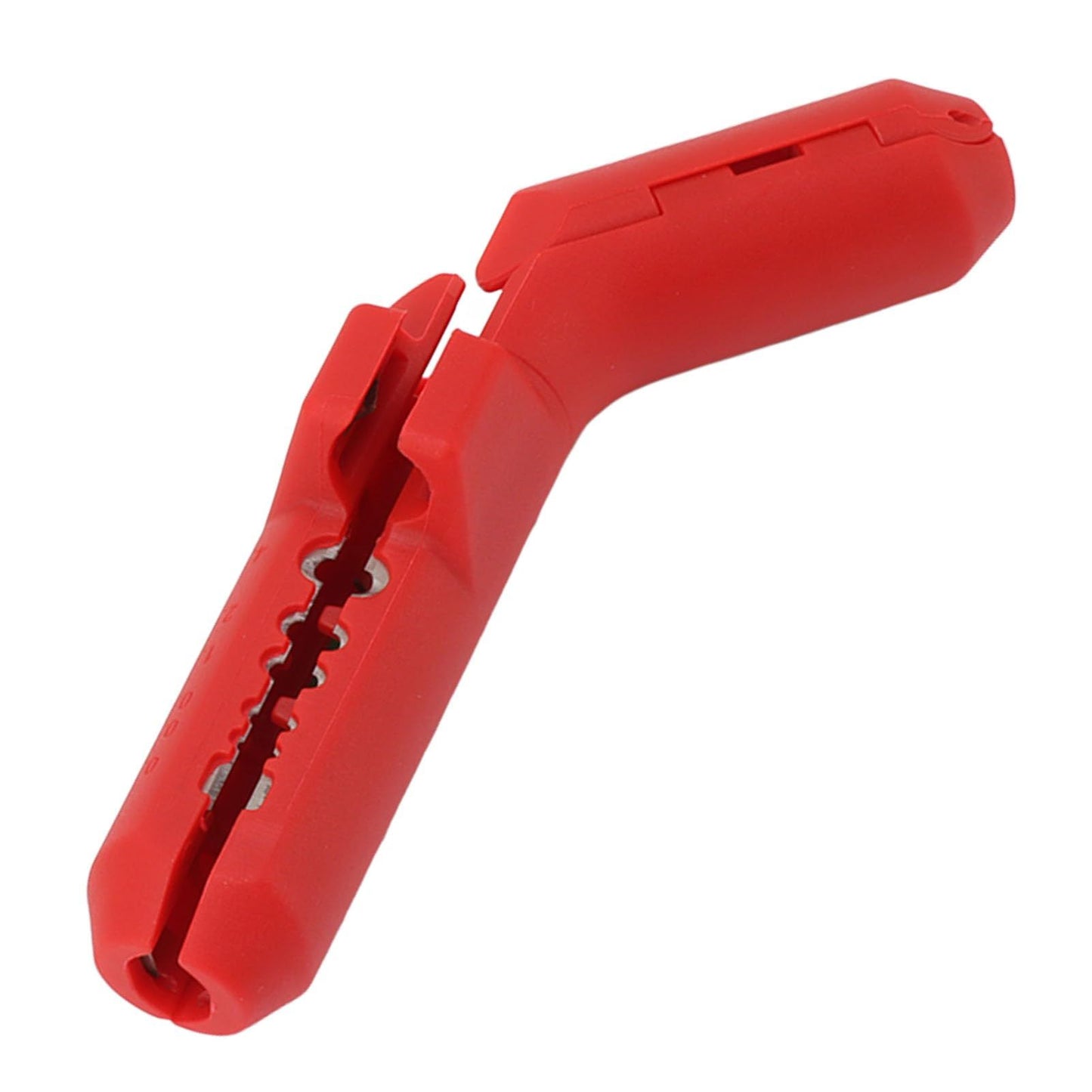 Universal Stripping Tool for Right-Handers, Round Cable, Coax Cables, Data Cables, Wire Stripper, (red) V1192-AZ-W-3302