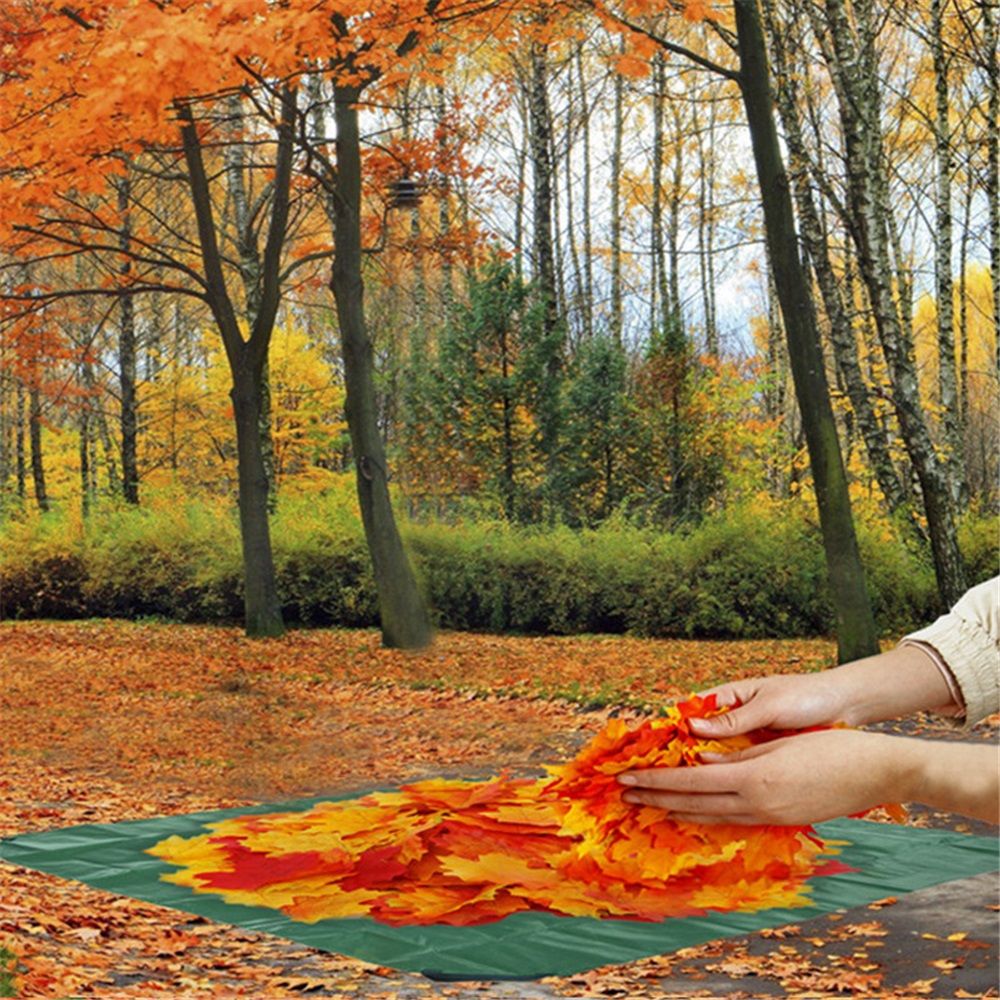 1.5x1.5m- Extra Strength for Easy Clean Ups - Forms into Bag - Best Leaf Tarp - Useful for Covering Bikes, V1192-AZ-W-3308
