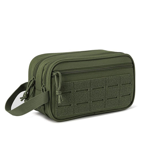 Toiletry Bag for Men | Dry Wet Separate Hygiene Bag Compact Kit Mens Shaving Kit Travel shower Bag (Green) V1192-AZ-W-3316