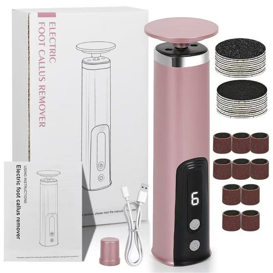 Electric Foot Callus Remover, 2in1 Rechargeable Foot File Callus Remover for Feet, Speeds Foot Scrubber Dead V1192-AZ-W-3335