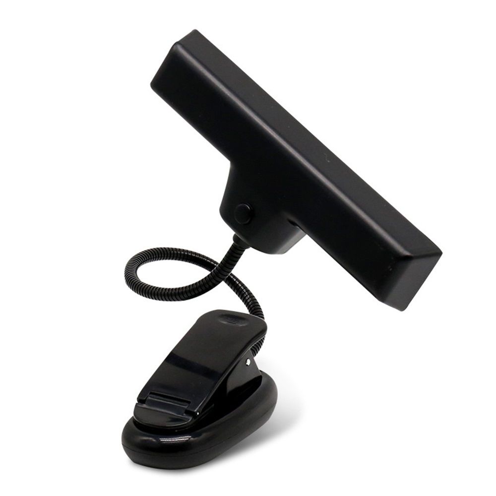 Rechargeable Clip-on Music Stand Orchestra Light- 10 Bright LEDs- Includes USB Cord, Also for Reading, DJs, V1192-AZ-W-3344