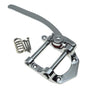 Tremolo Bridge for Electric Guitar, Chrome Plated Vibrato Tailpiece with Roller Bar, Replacement Flat Top V1192-AZ-W-3356