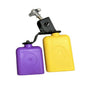 Block Set, Plastic Cow Bell Double Sambago Bell And Musical Percussion Block, Latin Percussion Instrument Kit V1192-AZ-W-3360
