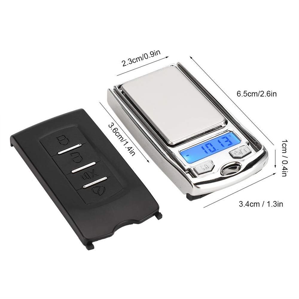 100g/0.01g Mini Digital Pocket Scale High Accuracy Portable Electronic Jewelry Scale Small LCD Scale for V1192-AZ-W-3370